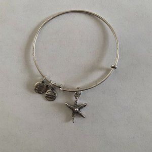 Alex and Ani Silver Starfish Bracelet